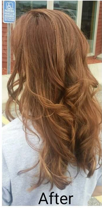 miraculous hair coloring result